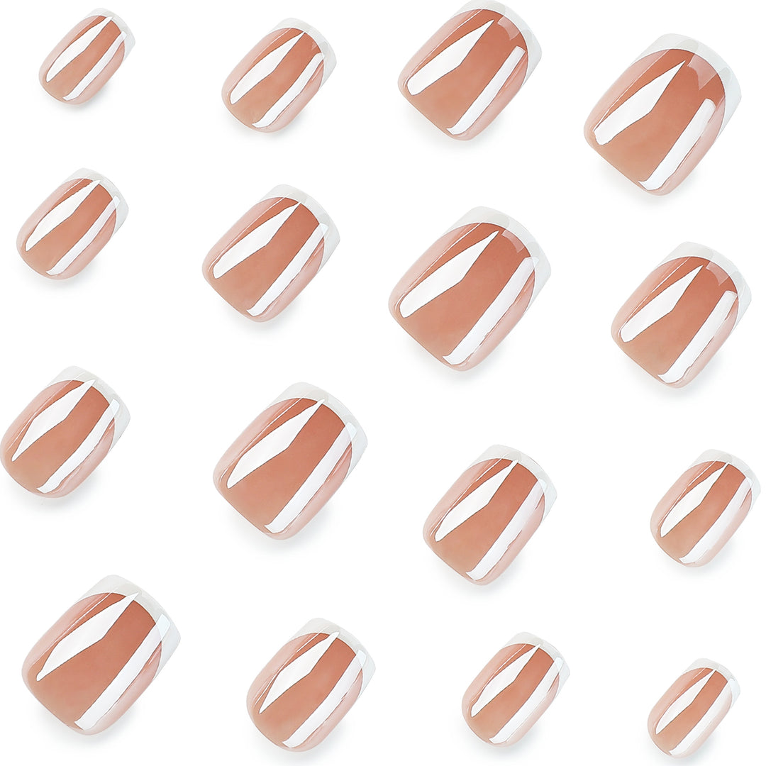 Elegant Nail Extensions with French Finish Stornfield