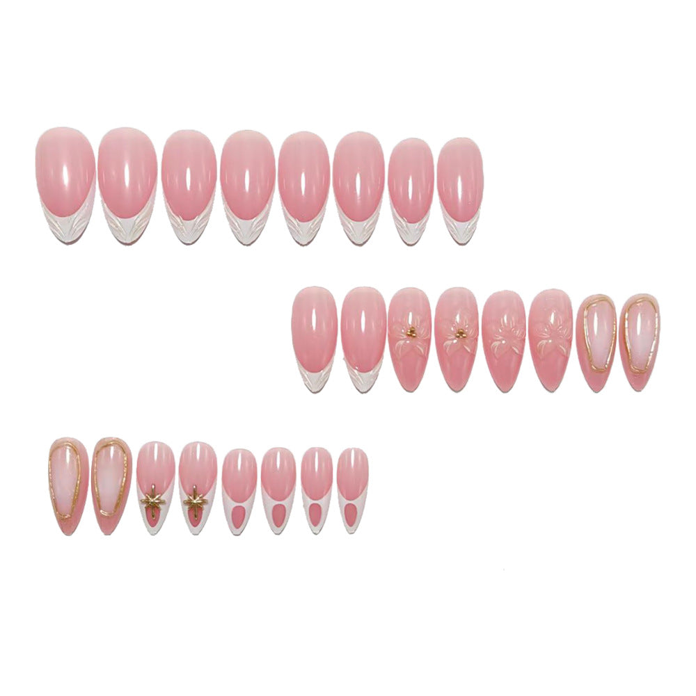 Elegant artificial nails with floral accents Stornfield
