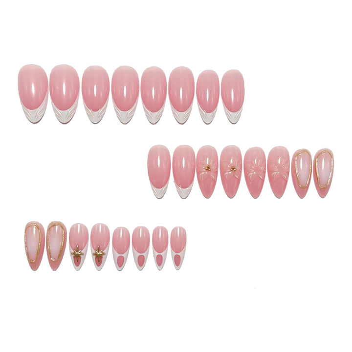 Elegant artificial nails with floral accents Stornfield