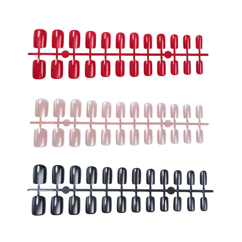 Elegant Press-On Nail Art Set with Sparkling Designs Stornfield