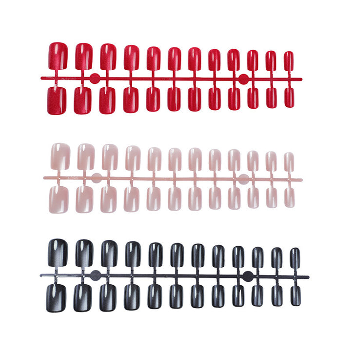 Elegant Press-On Nail Art Set with Sparkling Designs Stornfield