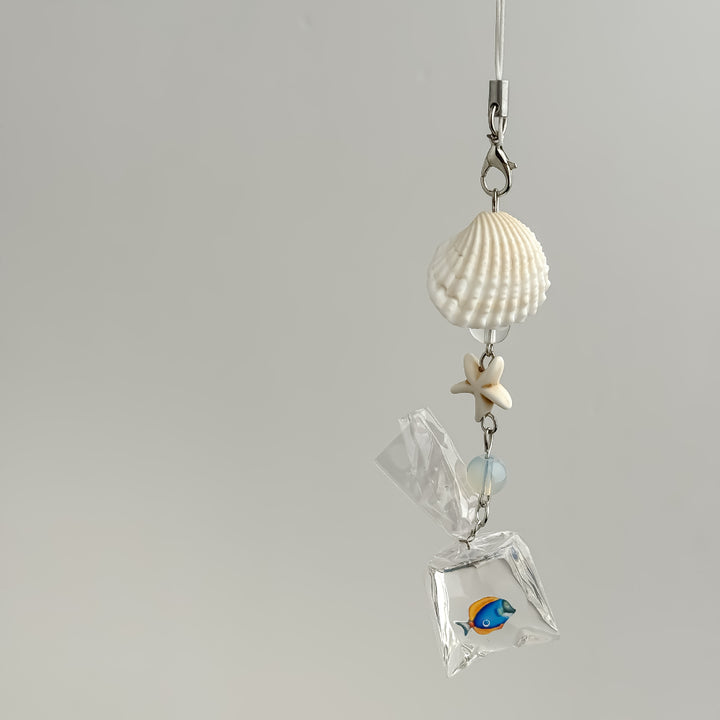 Decorative Sea-Inspired Charm Keychain Stornfield
