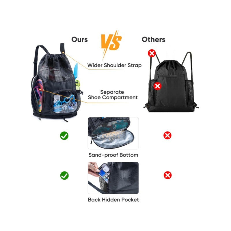 Multifunctional Mesh Backpack Stornfield