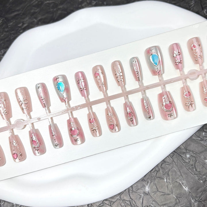 Artistic themed Press-On Nail Set