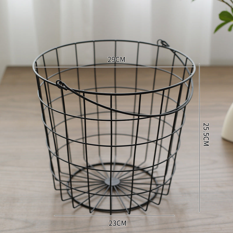 Unisex wire basket with ergonomic carrying lid Stornfield