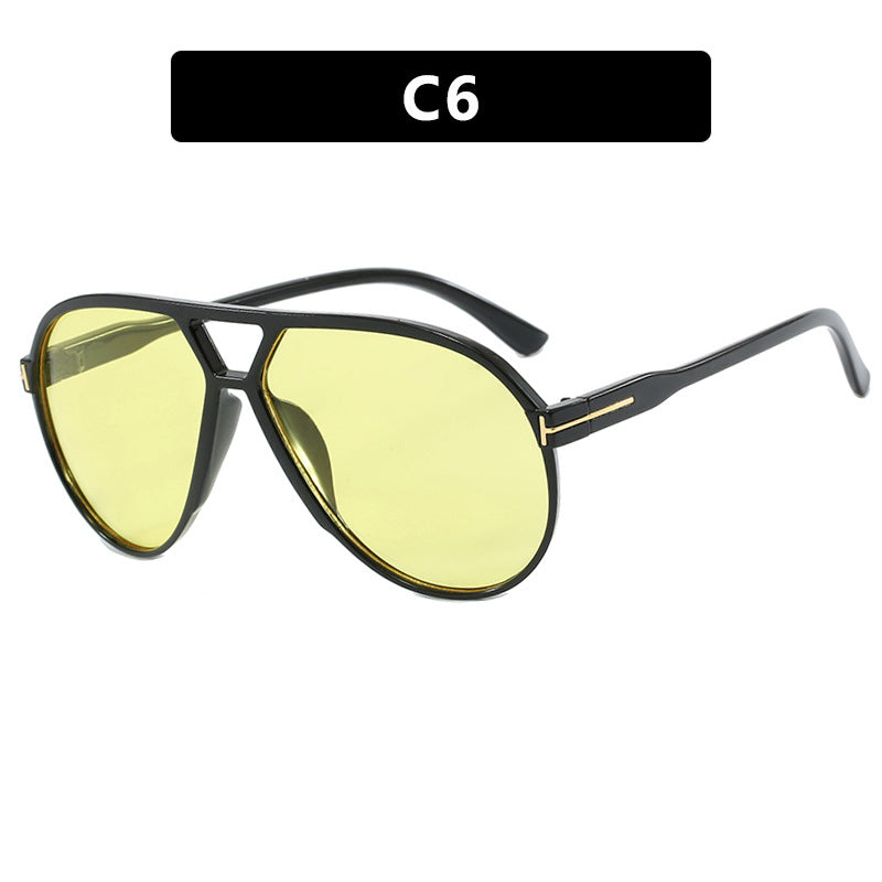 Women's fashionable sunglasses in stylish pilot look Stornfield