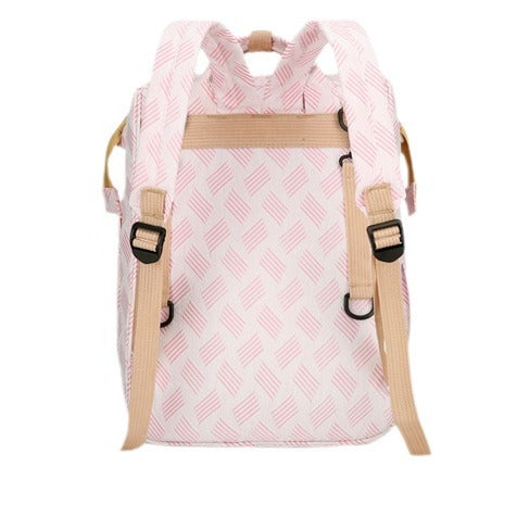 Functional Quilt-Patterned Backpack Stornfield