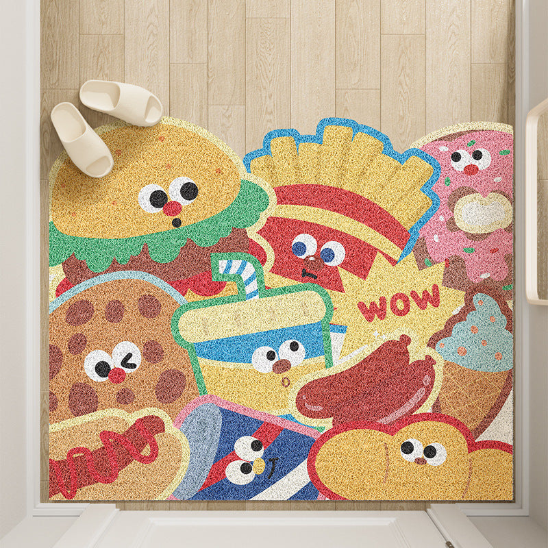 Whimsical Food-Themed Indoor Mat Stornfield
