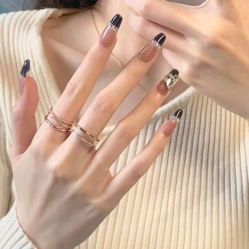 Artificial nails with heart design Stornfield