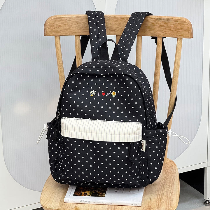 Casual Star-Printed Backpack Stornfield