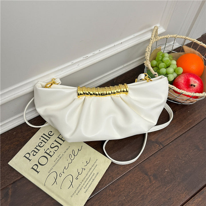 Stylish Gathered Evening Clutch
