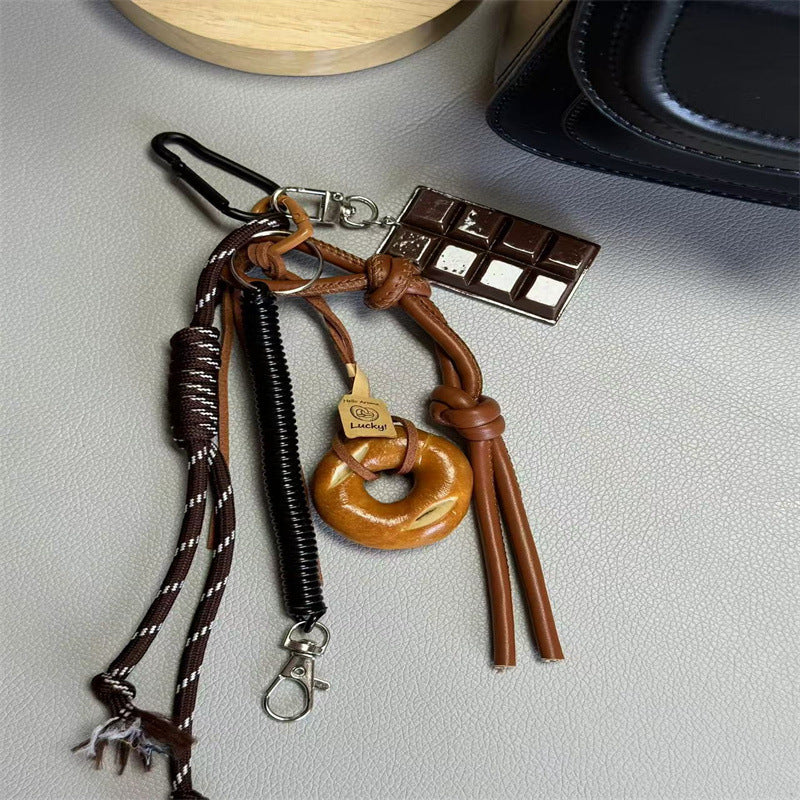 Whimsical Food-Themed Keychain Stornfield