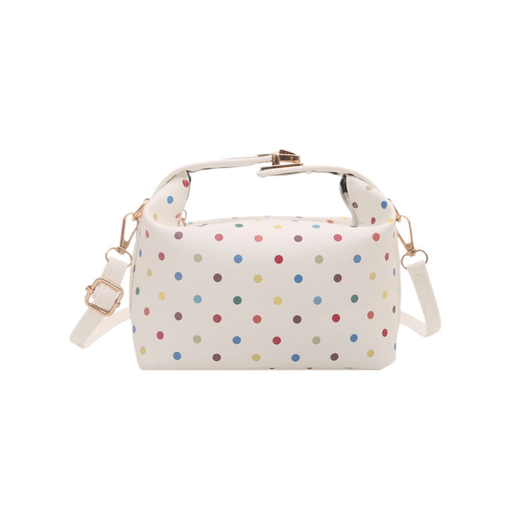 Polka Dot Handheld Satchel Bag