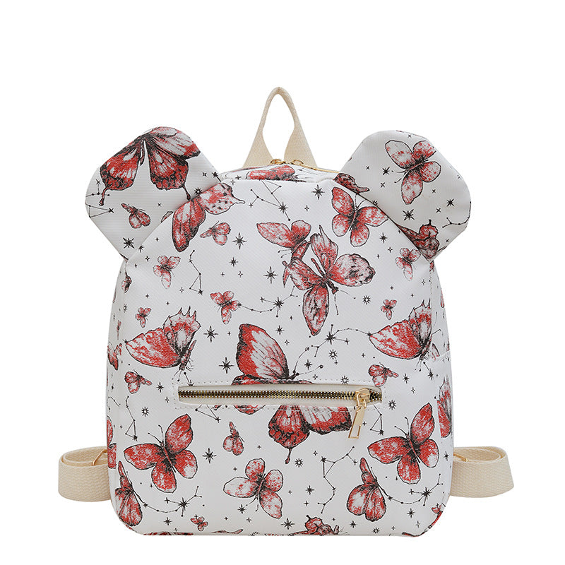 Cute Butterfly Print Mini Backpack Stornfield