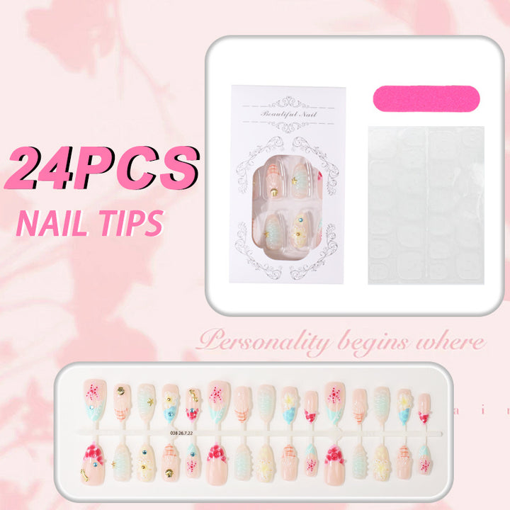 Creative Glitter Nail Tips Set Stornfield