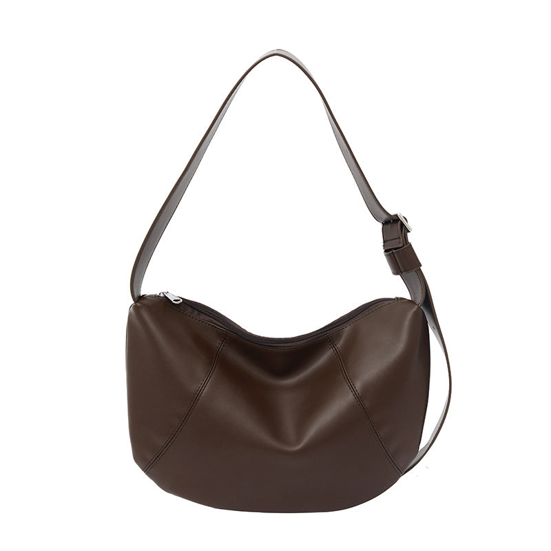 Fashionable shoulder bag with adjustable shoulder strap and sturdy zipper Stornfield