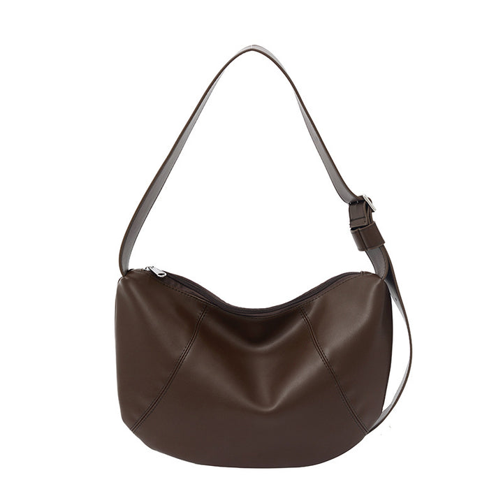 Fashionable shoulder bag with adjustable shoulder strap and sturdy zipper Stornfield