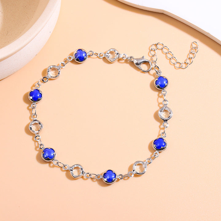 Elegant Beaded Charm Anklet Stornfield