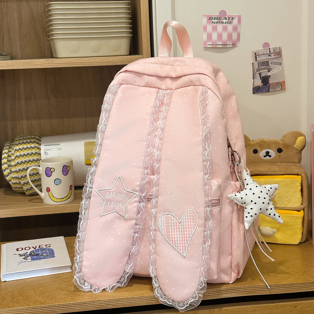 Playful Decorative Patchwork Backpack Stornfield