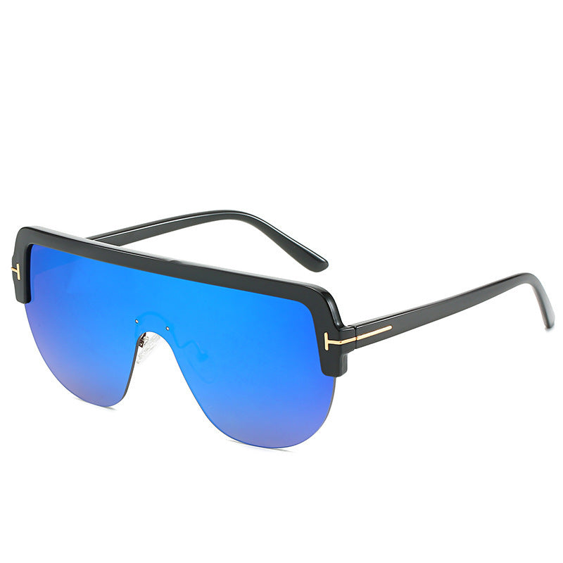 Contemporary Full-Frame Shield Sunglasses Stornfield