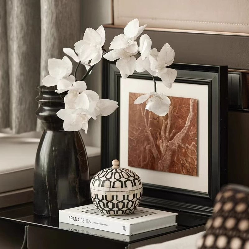 Decorative Storage Jar with Lid