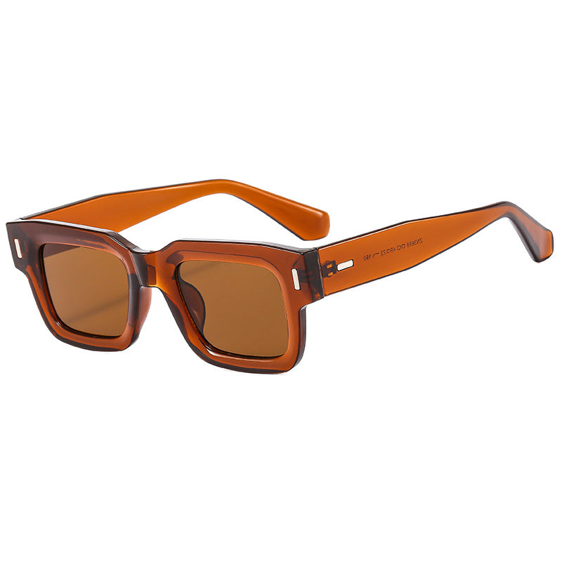 Women's fashionable sunglasses with unique geometry frame Stornfield