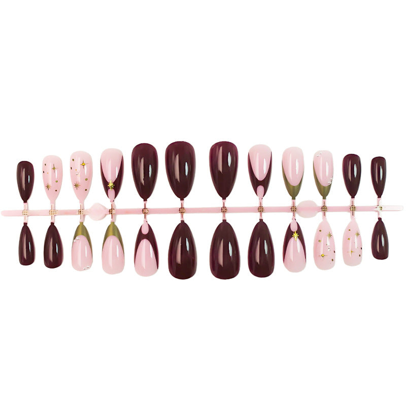 Nail art set with glamorous design elements and elegant accents Stornfield