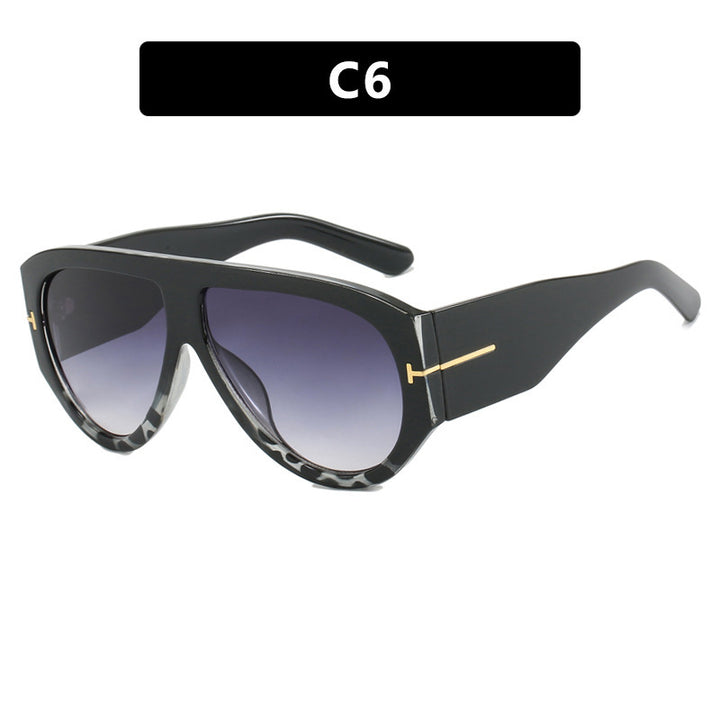 Women Designer Sunglasses in Elegant Retro Design with Wide Frame Stornfield