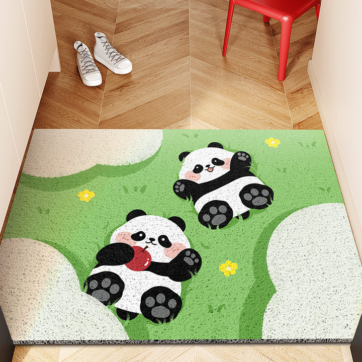 Panda-Themed Area Rug