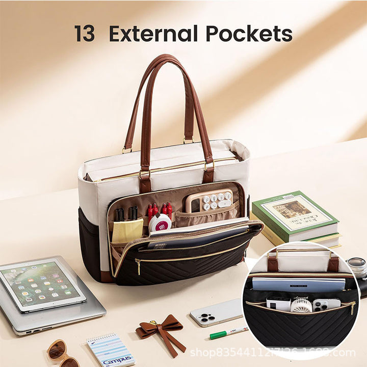 Multi-Functional Quilted Tote Bag Stornfield
