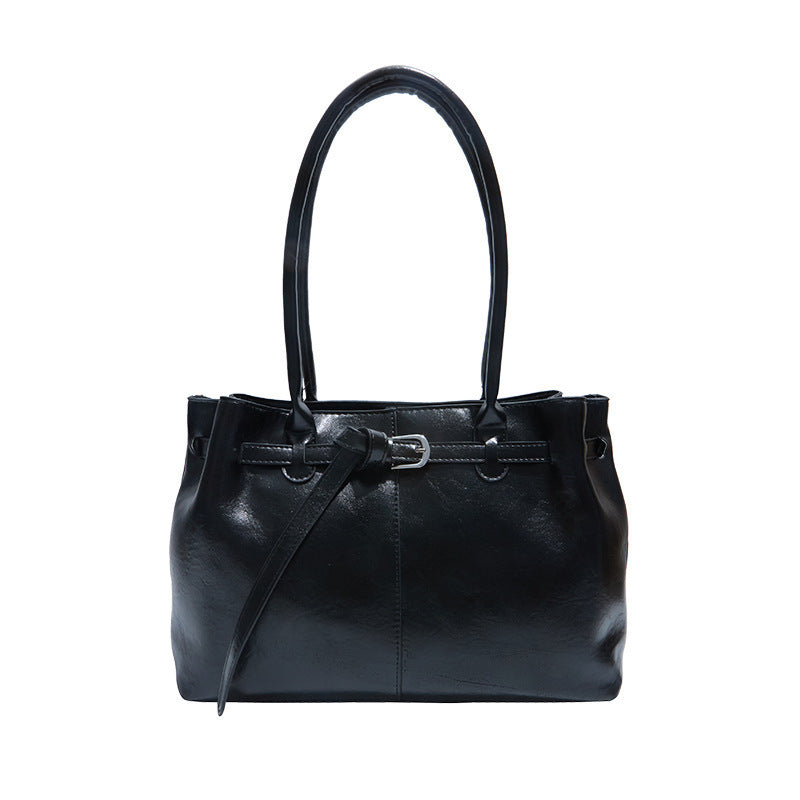 Elegant Leather Tote Bag