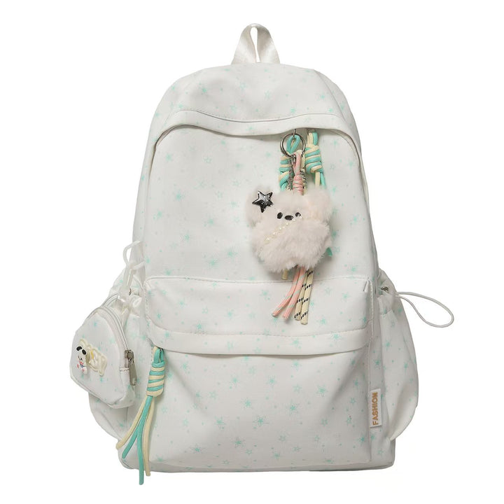 Stylish Star-Printed Backpack Stornfield