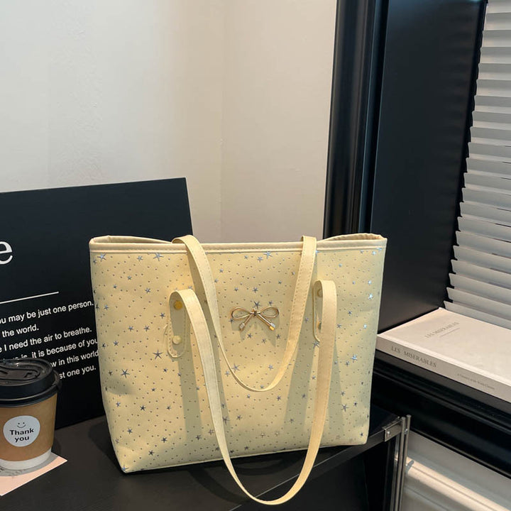 WoStylish Star-Embellished Tote Bag Stornfield