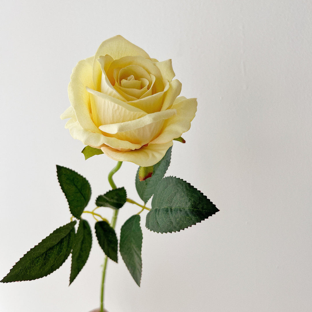 Realistic Faux Red Rose Bouquet