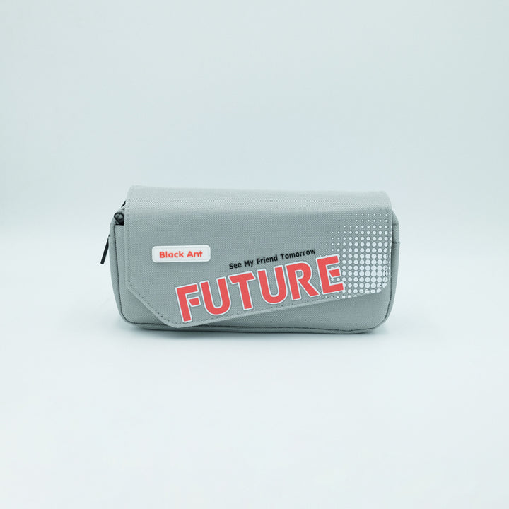 Creative Graphic Zippered Pencil Case
