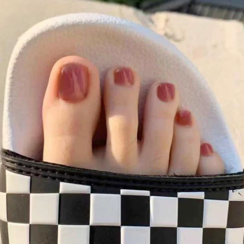 Premium Glossy Press-On Toenails Stornfield