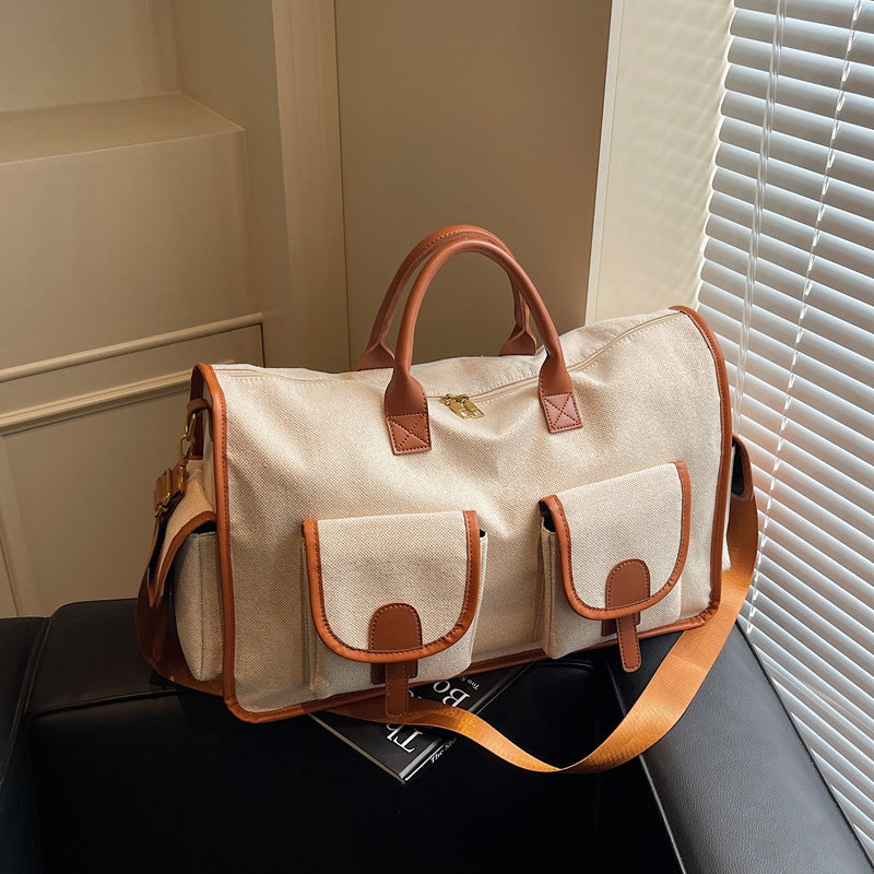 Elegant Leisure Duffel Bag with Multiple Compartments Stornfield