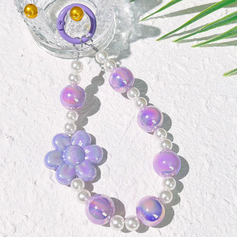 Floral Beaded Phone Chain Stornfield