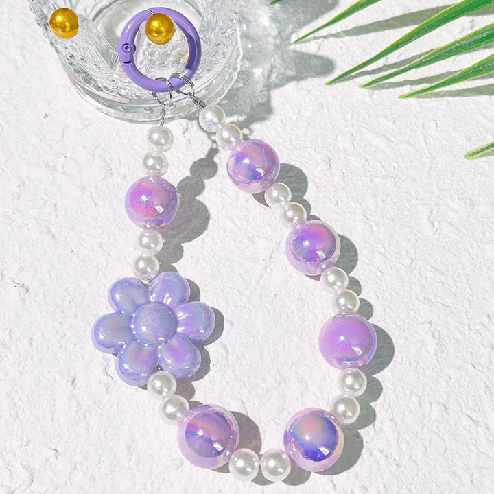 Floral Beaded Phone Chain Stornfield