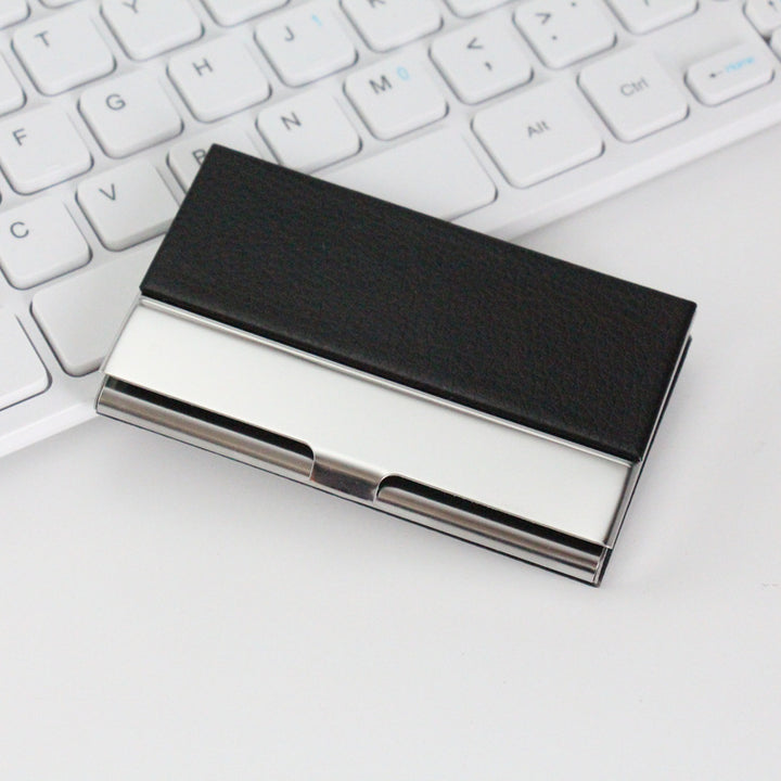 Premium Textured Business Card Case
