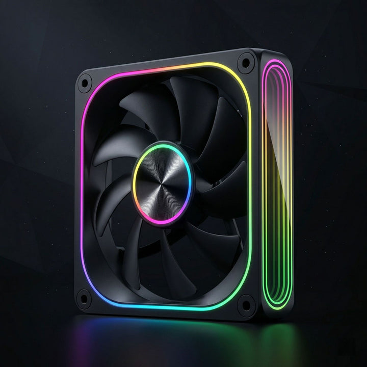 High-performance RGB fan with silent cooling technology Stornfield