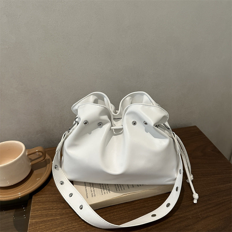 Stylish Ruched Handbag