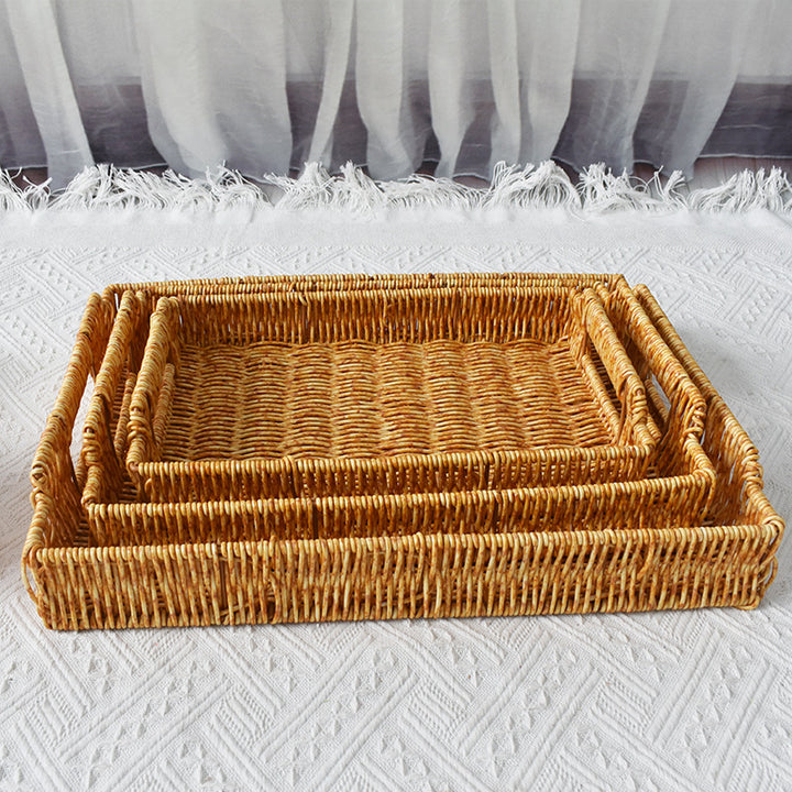 Handcrafted Woven Serving Tray Stornfield 1789539525