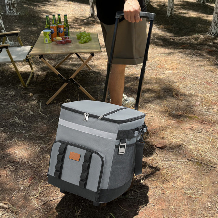 Women's travel cooler bag with telescopic handle Stornfield