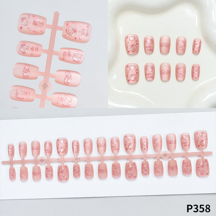 Hello Kitty Themed Press-On Nail Set Stornfield