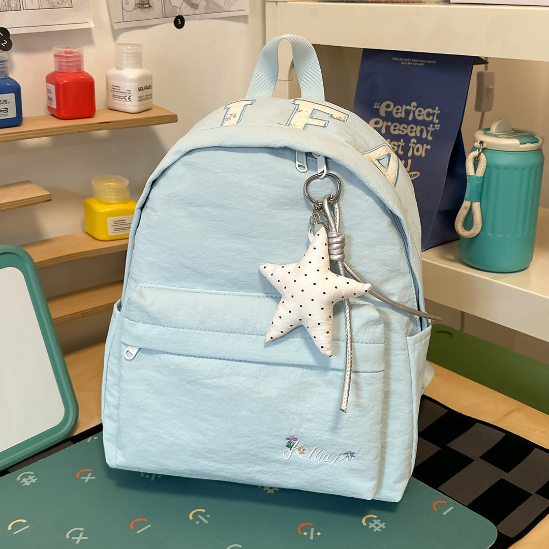 Stylish Casual Backpack with Star Charm Stornfield