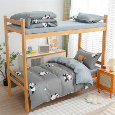 Children's Playful Striped Bedding Set