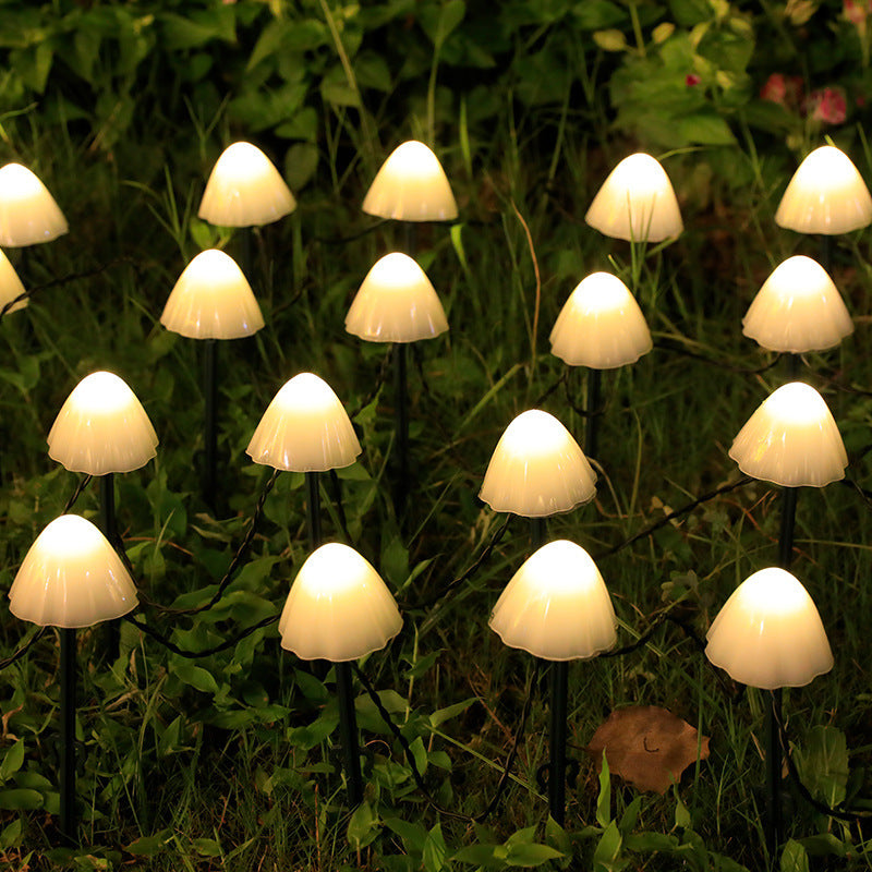 Crescent Moon Solar Garden Stake Lights With Textured Acrylic Diffuser And Warm White LED Stornfield