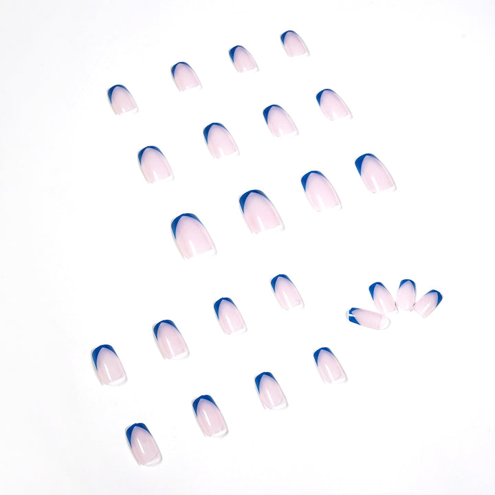 Stylish nail art with modern French tips Stornfield