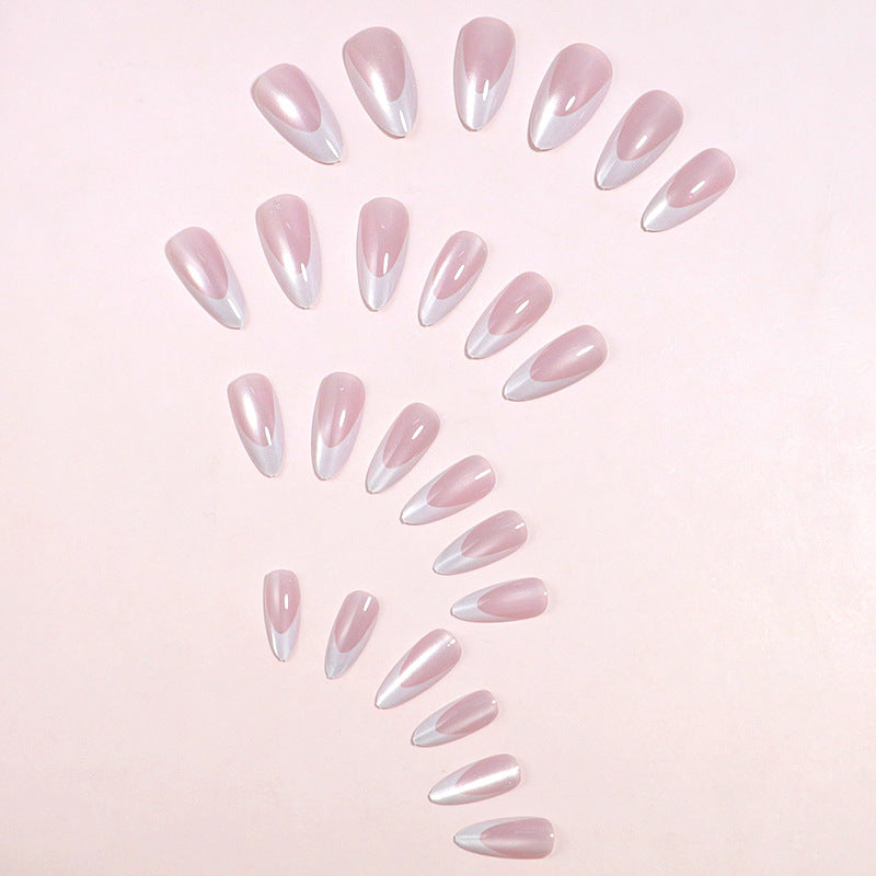 Luxurious Gradient Press-On Nails Stornfield